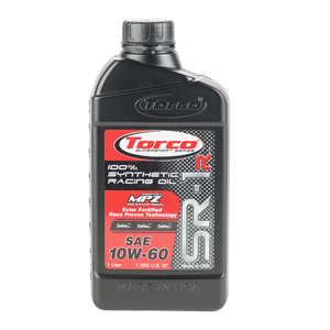 Torco SR-1R Superstreet Full Synthetic 10W-60 Racing Oil - 1 Liter