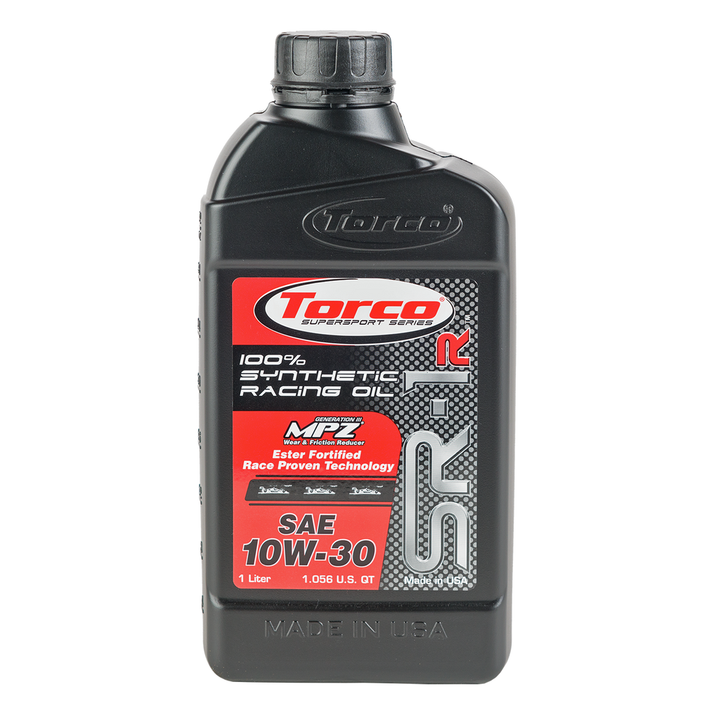 Torco SR-1R Superstreet Full Synthetic 10W-30 Racing Oil - 1 Liter