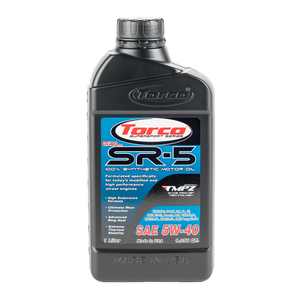 Torco SR-5 GDL Superstreet Full Synthetic 5W-40 Motor Oil - 1 Liter