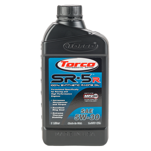 Torco SR-5R Superstreet Full Synthetic 5W-30 Racing Oil - 1 Liter